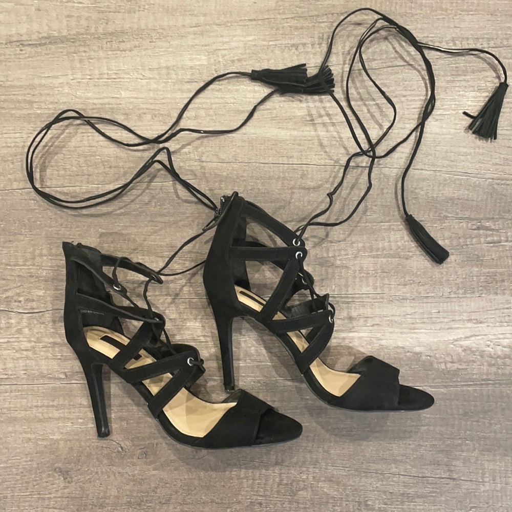 Lace up heels